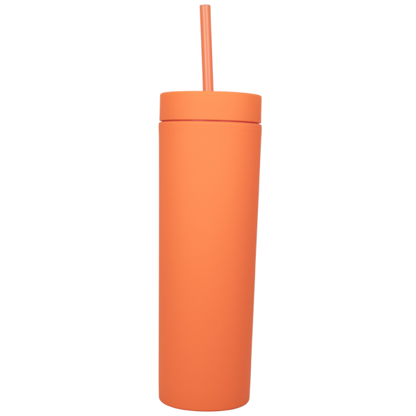 Skinny Tumbler 400 ml Naranja Neon