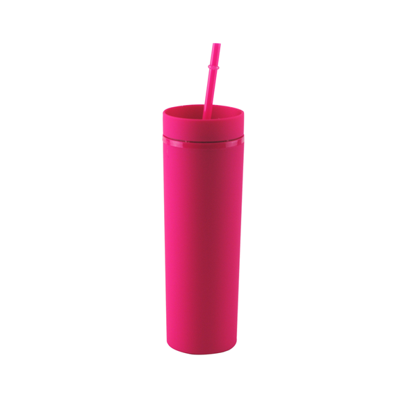 Skinny Tumbler 400 ml Fucsia Neon